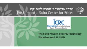 The Sixth Privacy, Cyber & Technology Workshop